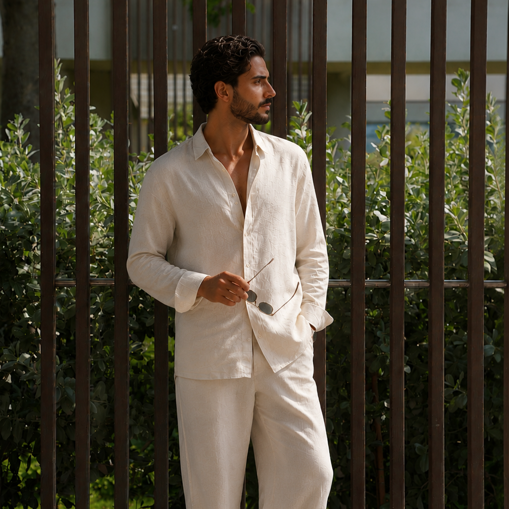 Beige Linen
