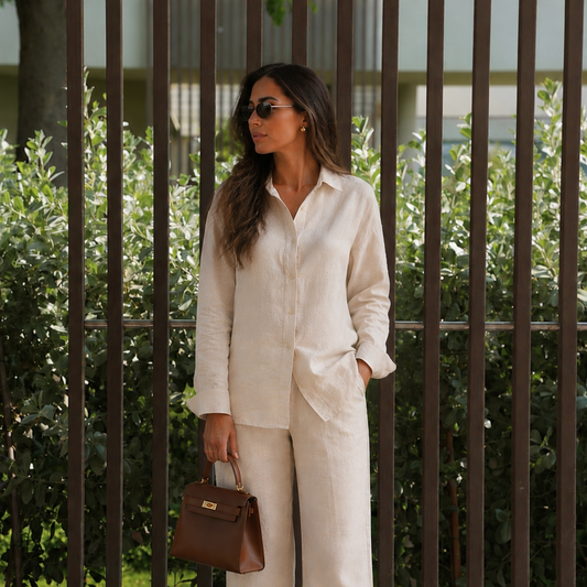 Beige Linen