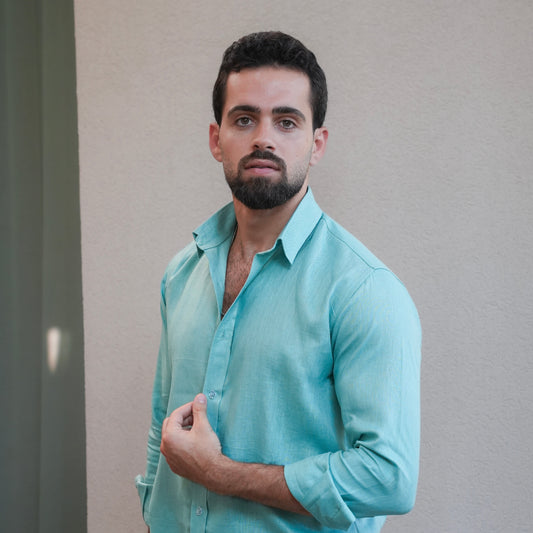 Light Blue Linen