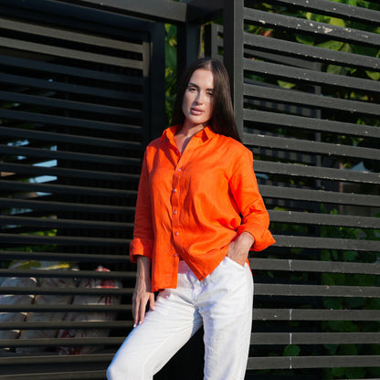 Orange Linen