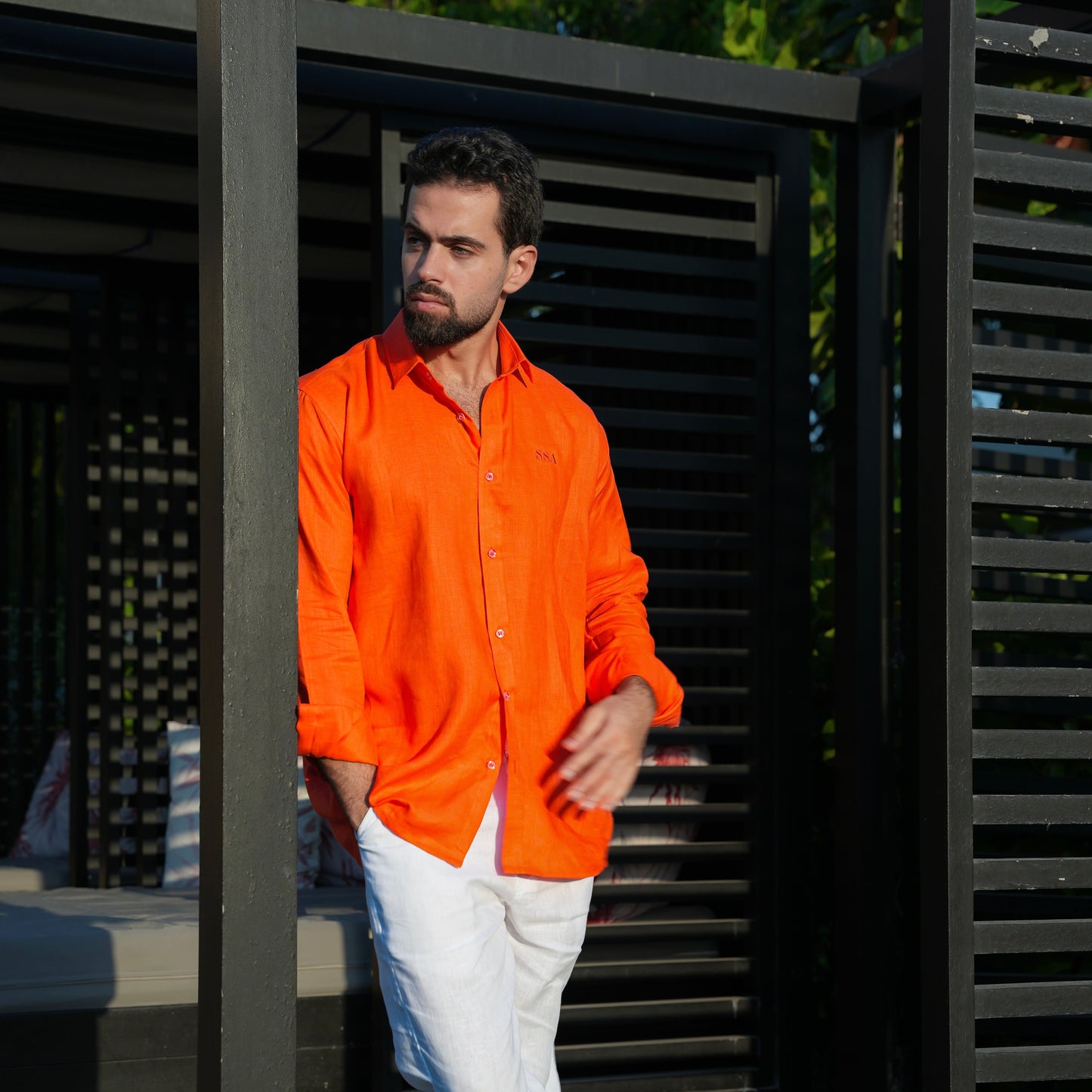 Orange Linen