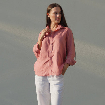 Salmon Linen