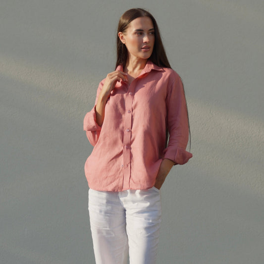 Salmon Linen