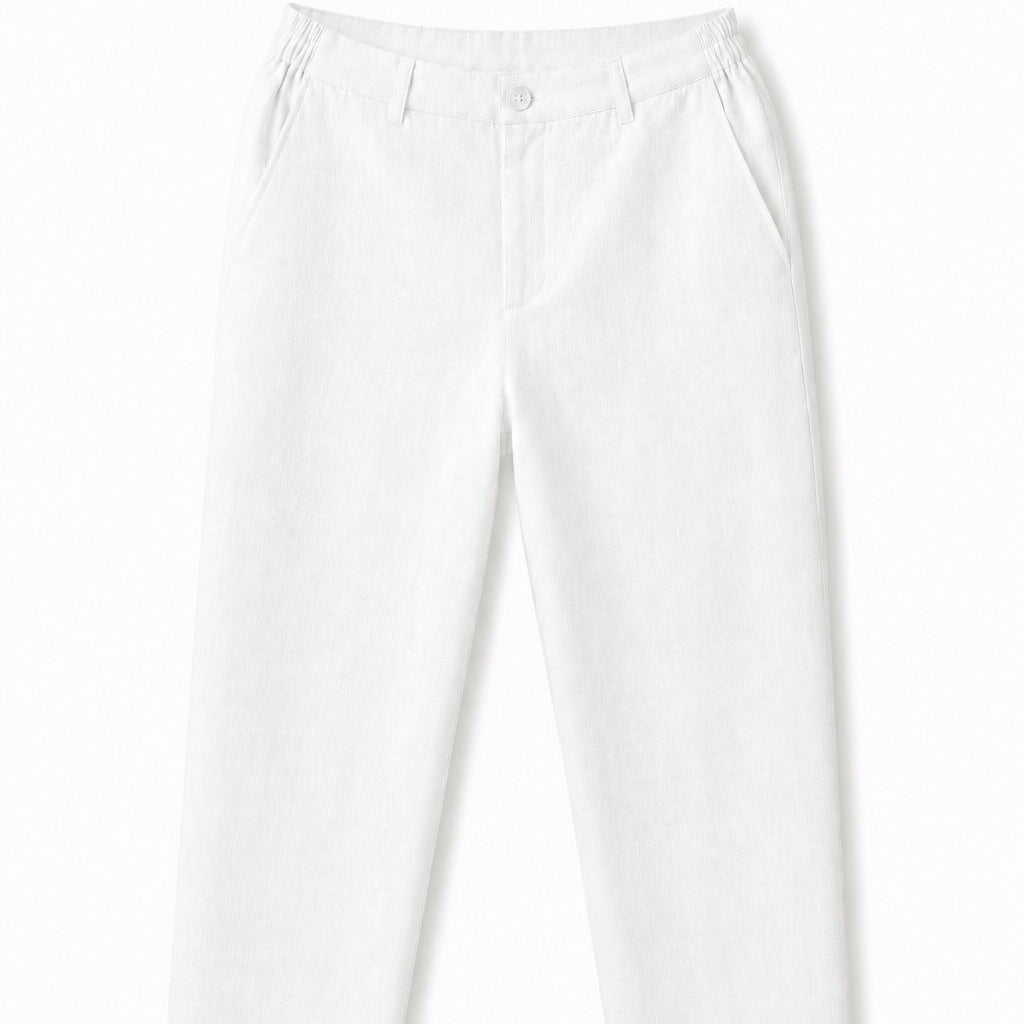 White Linen Pants