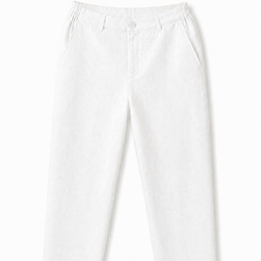 White Linen Pants